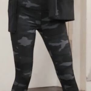 Black Camouflage Leggings